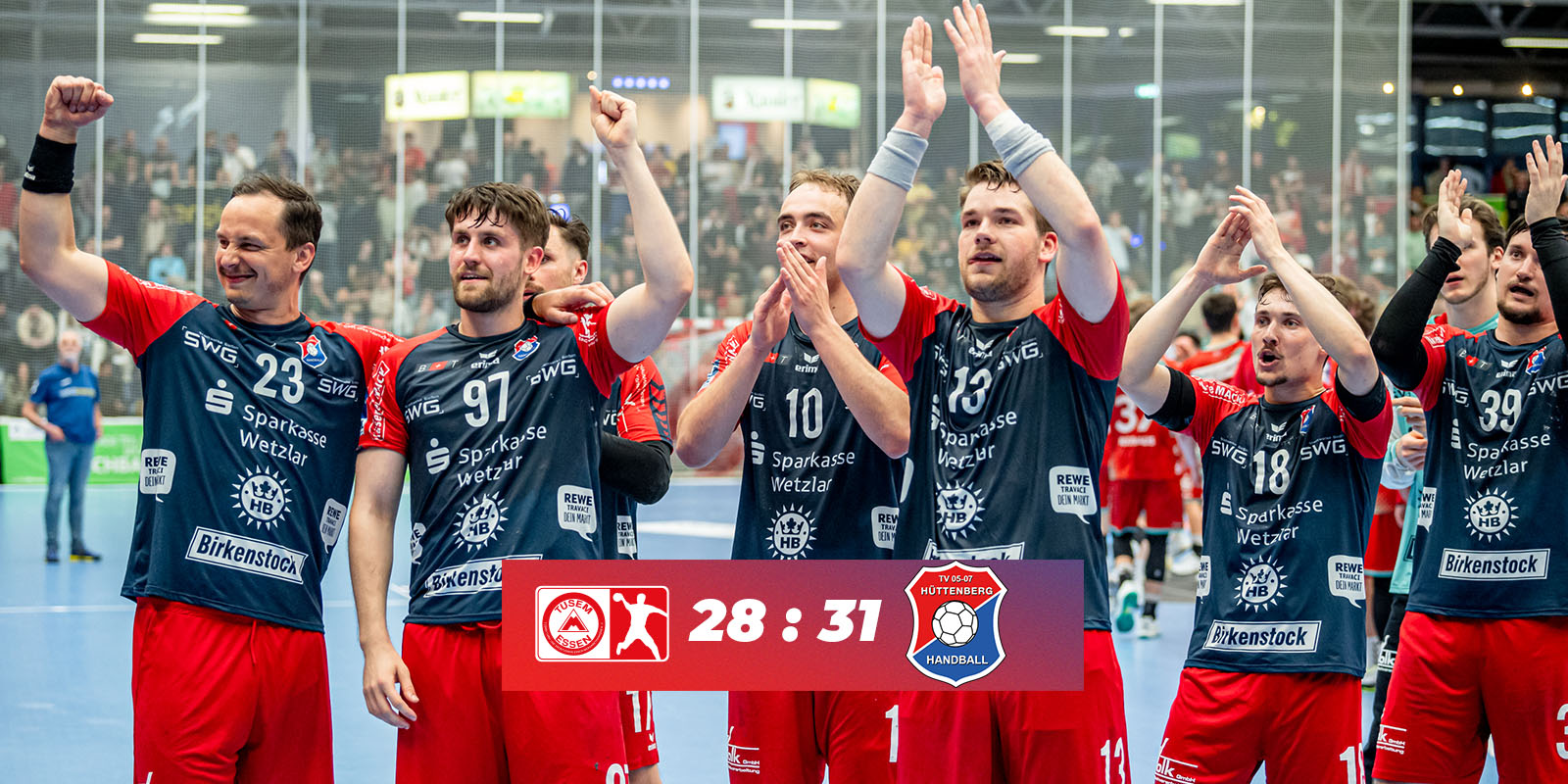 Dritter Sieg in Serie: TVH besteht auch in Essen