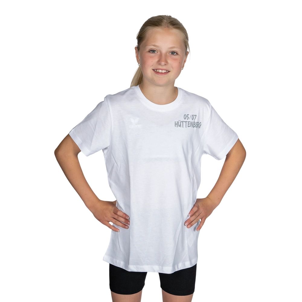 Fanshirt Kids weiß128 Weiß