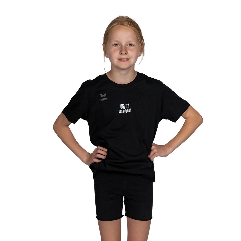 Fanshirt Kids schwarz | 05/07 Das Original128 Schwarz