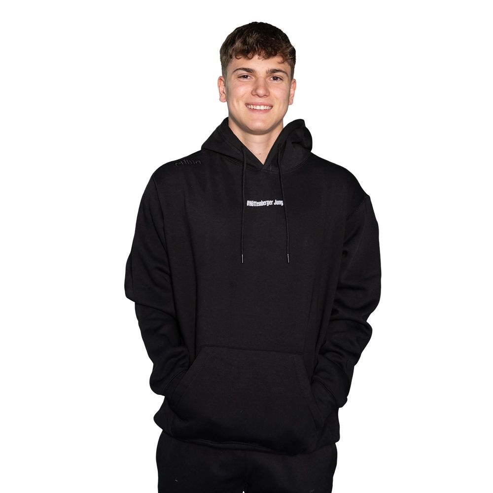 Hoody schwarz |  Hüttenberger Jungsschwarz XS