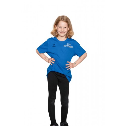 Fanshirt Kids blau128 Blau