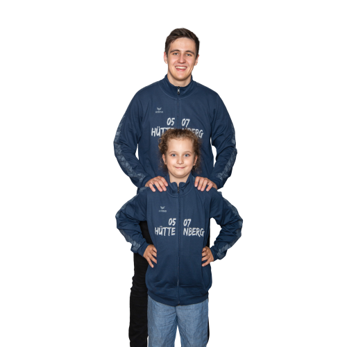 Tracktop Jacke Kids blau128 Navy