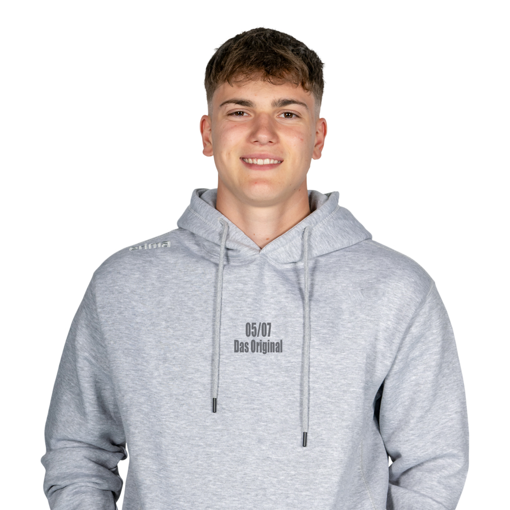  Hoody grau | 05/07 Das OriginalGrau XS