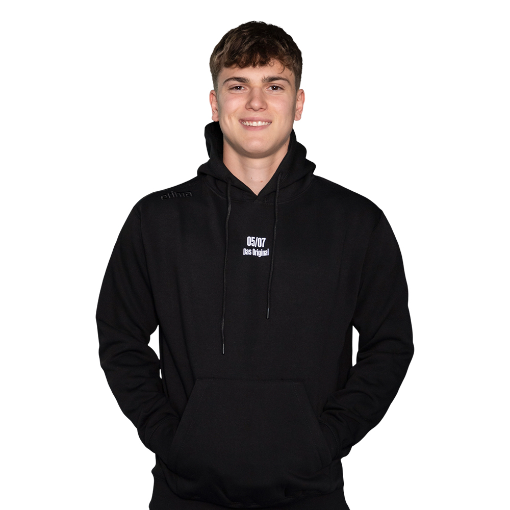 Hoody Kids schwarz | 05/07 Das Original128 Schwarz